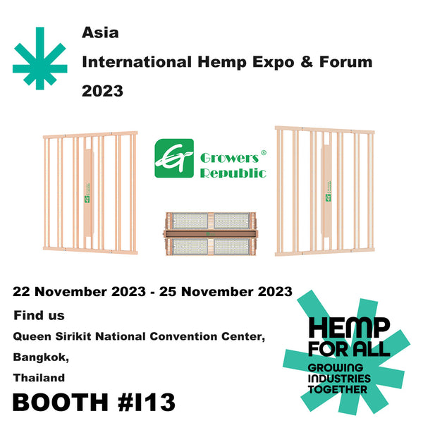 Save the Date-Asia International Hemp Expo & Forum 2023! Meet Growers Republic