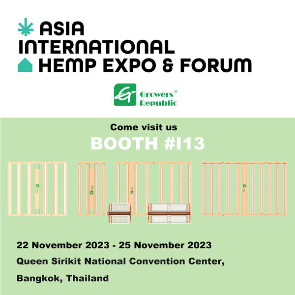Meet Growers Republic at Asia International Hemp & Forum 2023