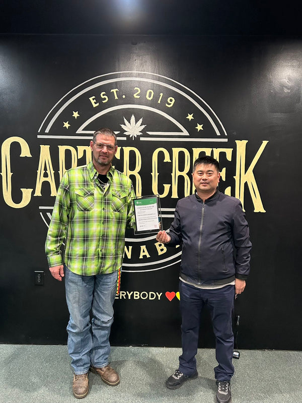 Carter Creek Cannabis is officially working with Growers Republic as partners!